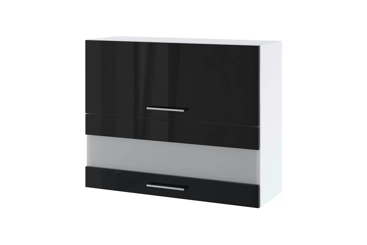 Závěsná vitrína Vella WWPO 9/72 s výklopnými dvířky Skříňka vella s předními částmi