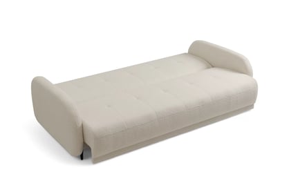 Rozkládací pohovka Linda - béžová Lambi 8 Pohovka Linda rozkladana pro obývacího pokoje - béžová boucle Lambi 8