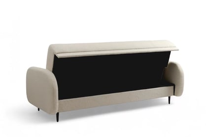 Rozkládací pohovka Linda - béžová Lambi 8 Pohovka Linda rozkladana pro obývacího pokoje - béžová boucle Lambi 8