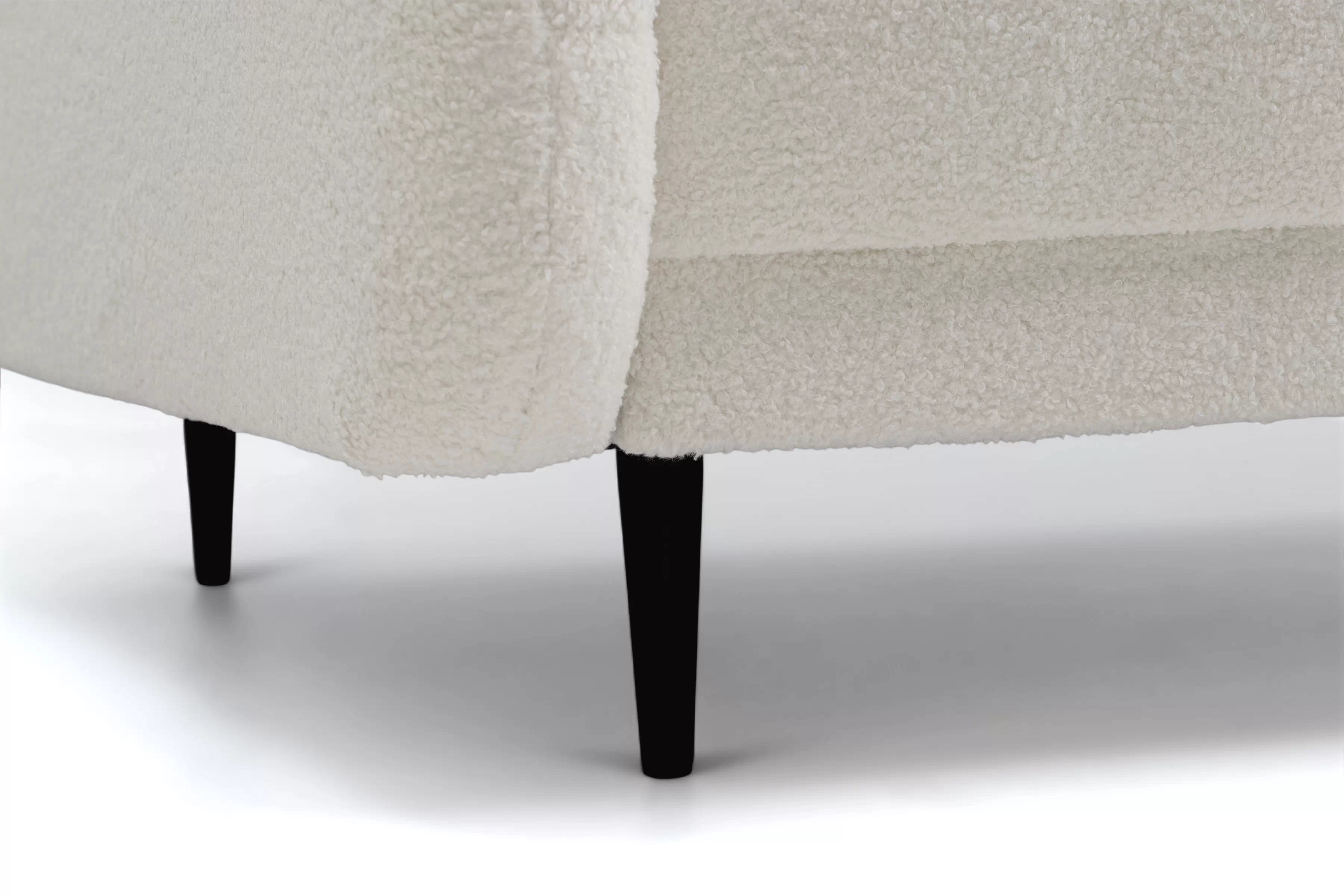 Rozkládací pohovka Linda - béžová Lambi 8 Pohovka Linda rozkladana pro obývacího pokoje - béžová boucle Lambi 8