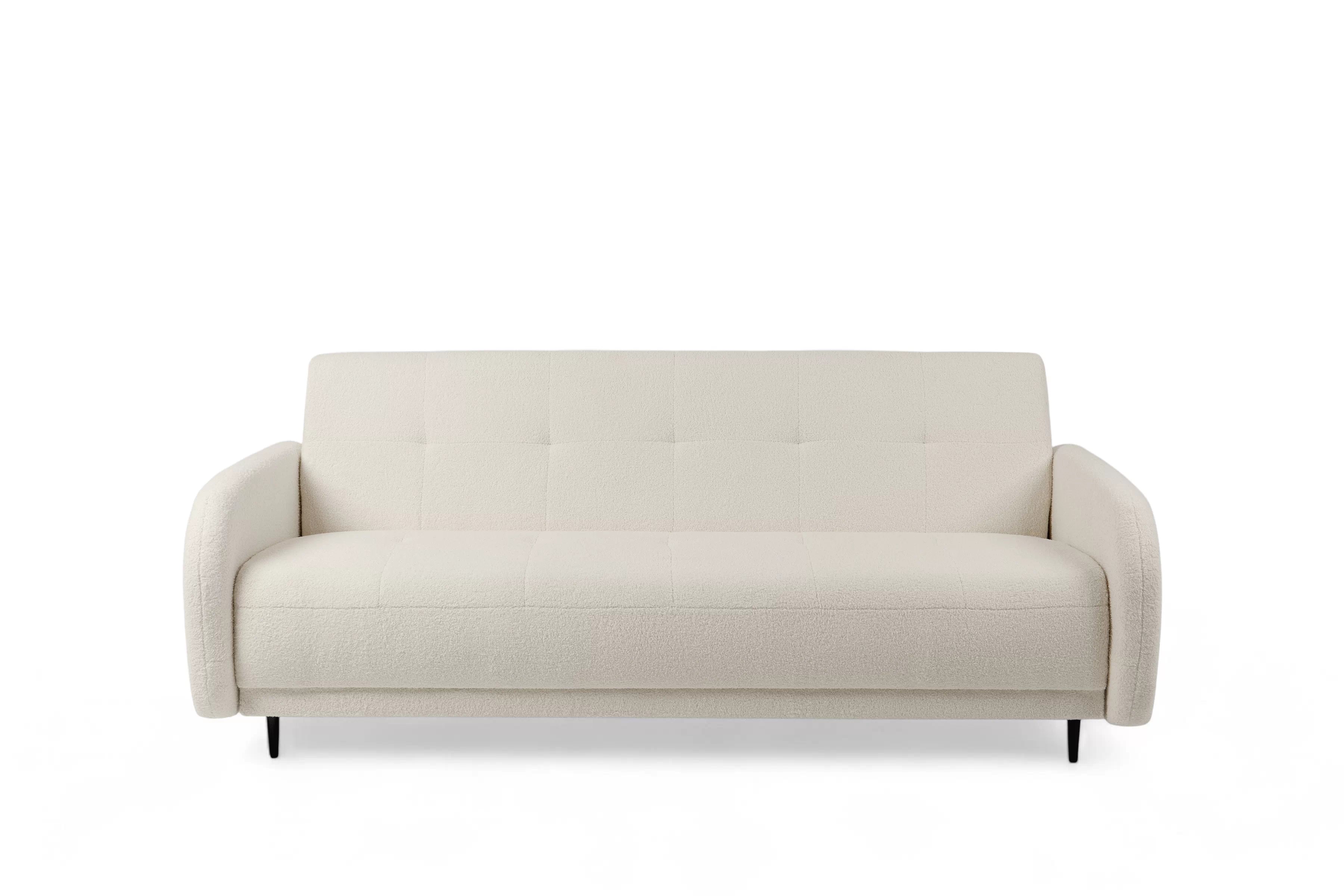 Rozkládací pohovka Linda - béžová Lambi 8 Pohovka Linda rozkladana pro obývacího pokoje - béžová boucle Lambi 8