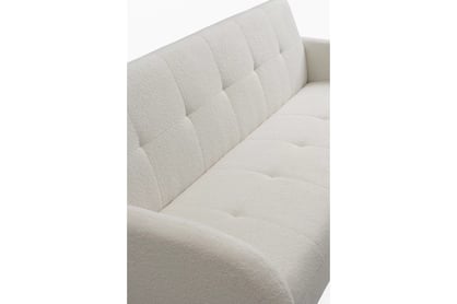 Rozkládací pohovka Linda - béžová Lambi 8 Pohovka Linda rozkladana pro obývacího pokoje - béžová boucle Lambi 8