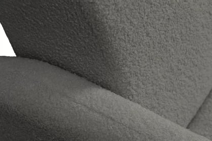 Rozkládací pohovka Linda - šedá Lambi 12 Pohovka Linda rozkladana pro obývacího pokoje - šedá boucle Lambi 12