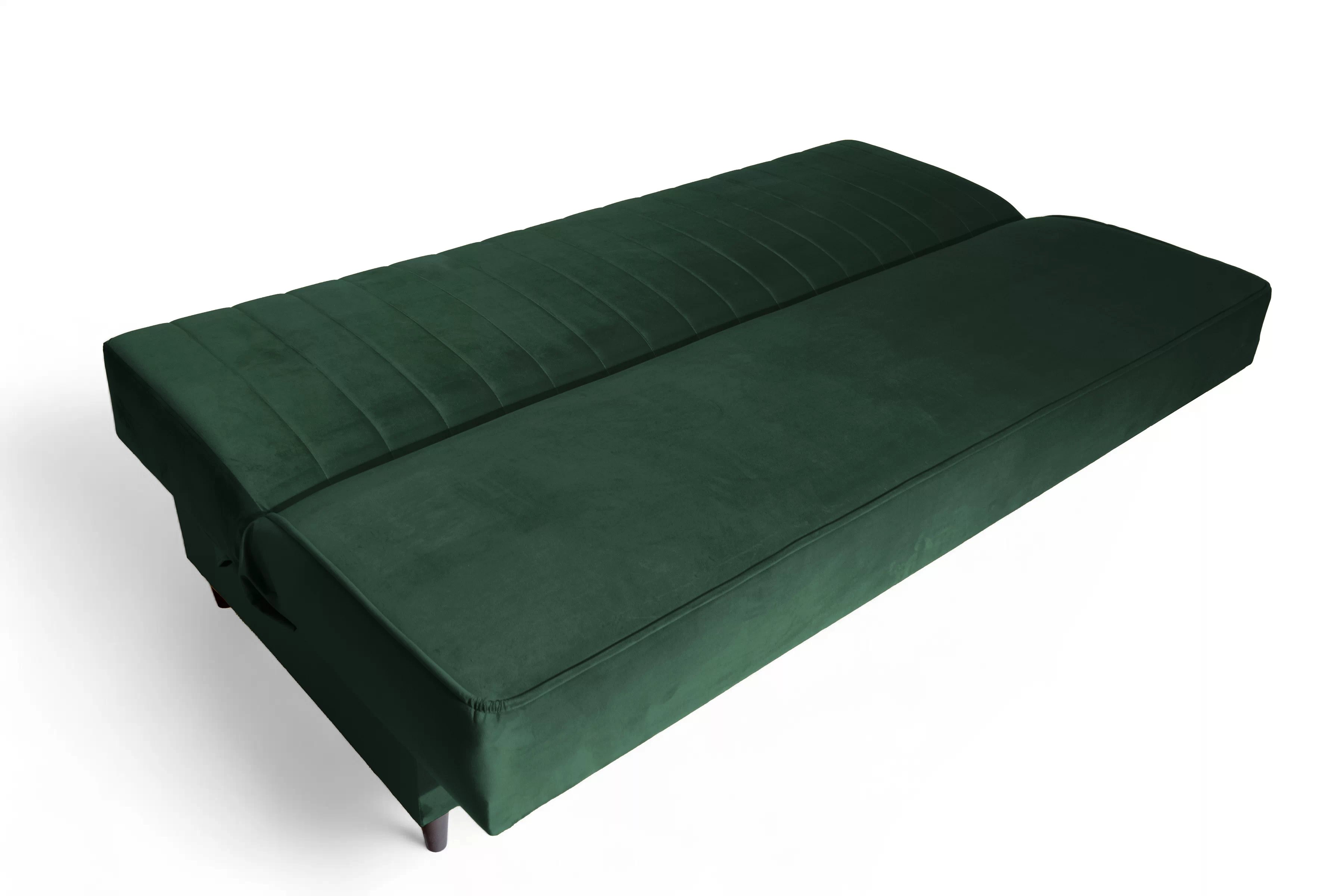 Rozkladacia pohovka Vigo s úložným priestorom – zelený zamat Kronos 14 Pohovka Vigo rozkladana S vnútorným úložným priestorom- Zelený velúr Kronos 14