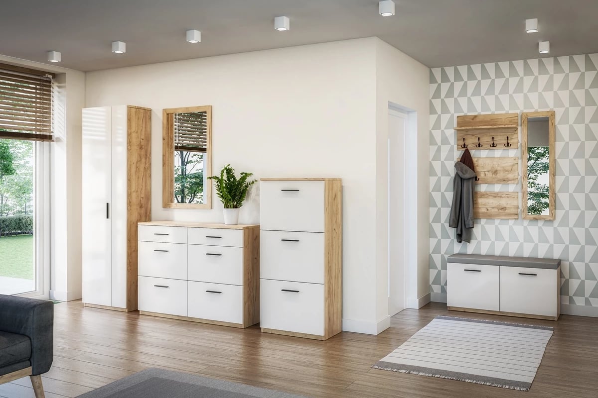 Vešiak na oblečenie Keri 10 Komplet do predsienie