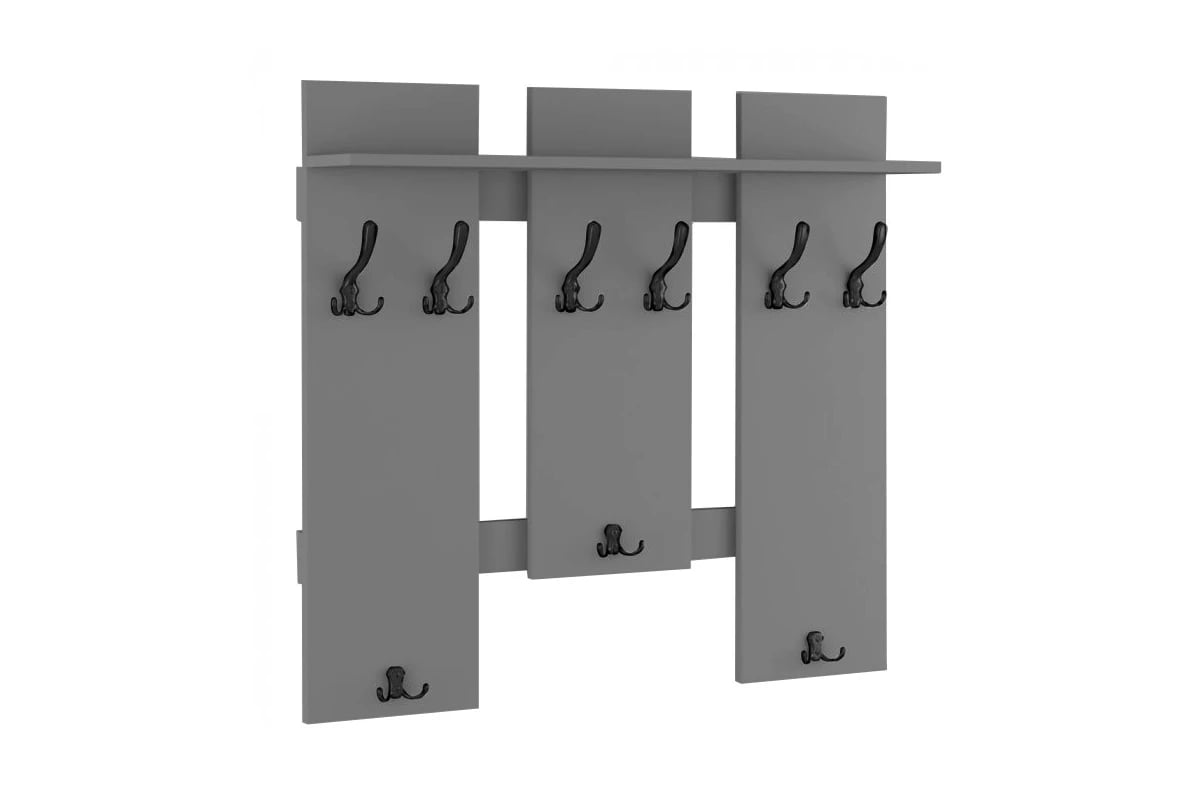 Vešiak na oblečenie Keri 11 šedý Vešiak