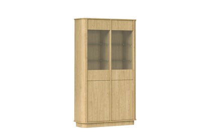 Vysoká vitrína Vello 108 cm - dub baltic dune