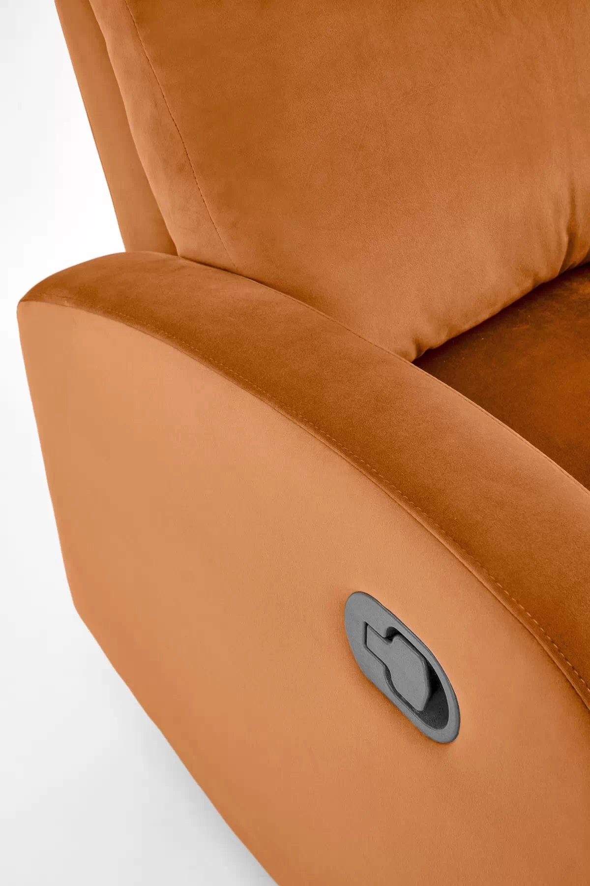 Rozkladacie kreslo Wonder s funkciou hojdania - škoricový zamat Bluvel 4215 wonder Kreslo rozkladany z funkcia kolyski, škoricový (1p=1szt)