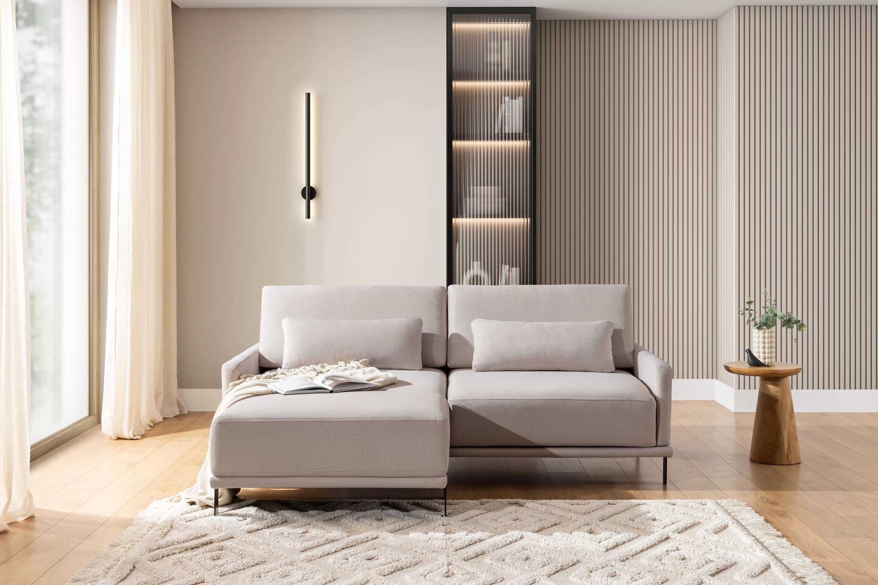 Sedacia súprava Meloria - pohovka a taburetka Komplet Pohovka meloria + puf