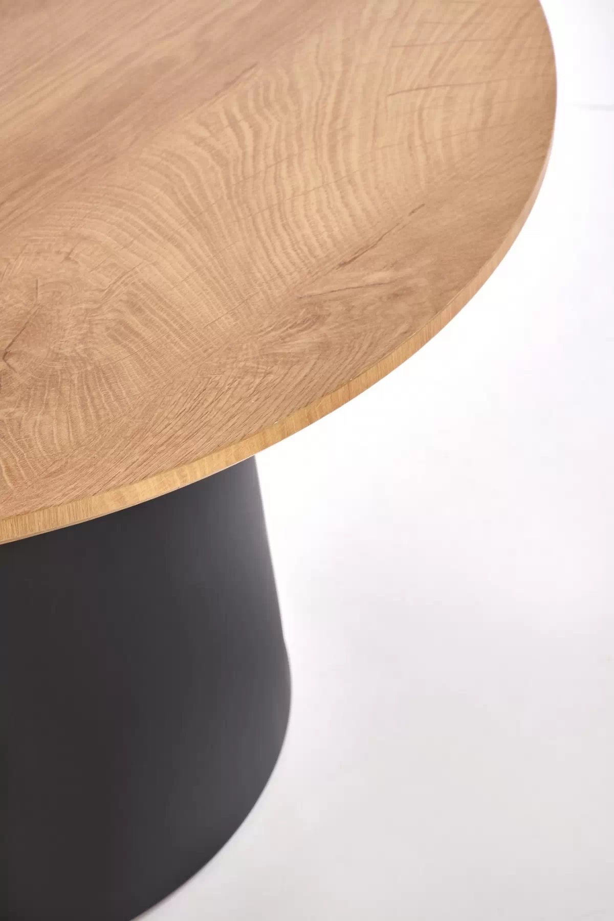 Sada konferenčních stolků Malomi - přírodní / černá Komplet law Malomi pro obývacího pokoje - přírodní / černá