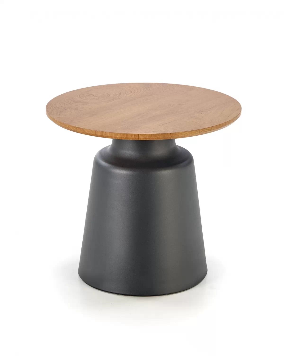 Sada konferenčních stolků Malomi - přírodní / černá Komplet law Malomi pro obývacího pokoje - přírodní / černá