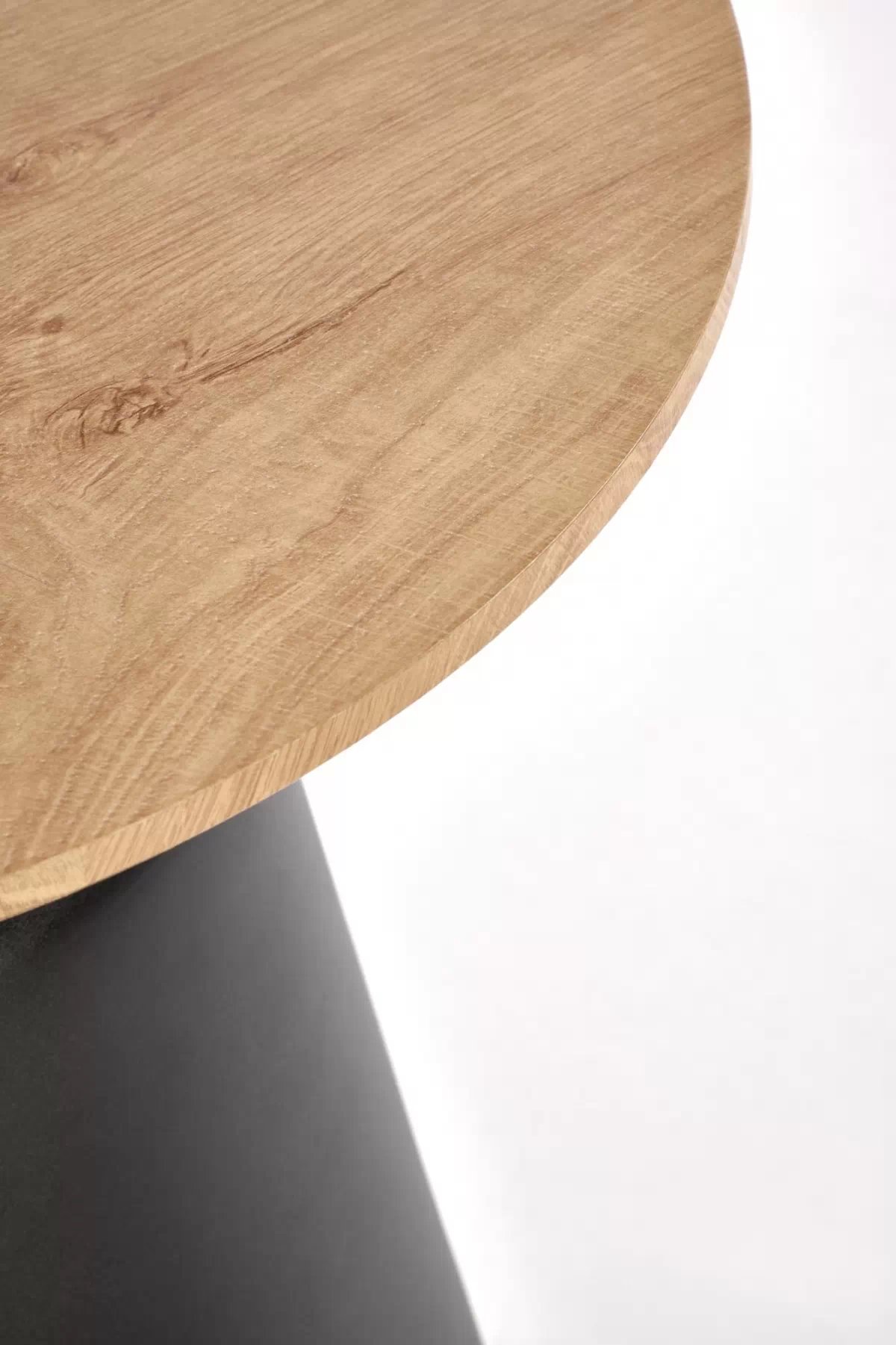 Sada konferenčních stolků Malomi - přírodní / černá Komplet law Malomi pro obývacího pokoje - přírodní / černá