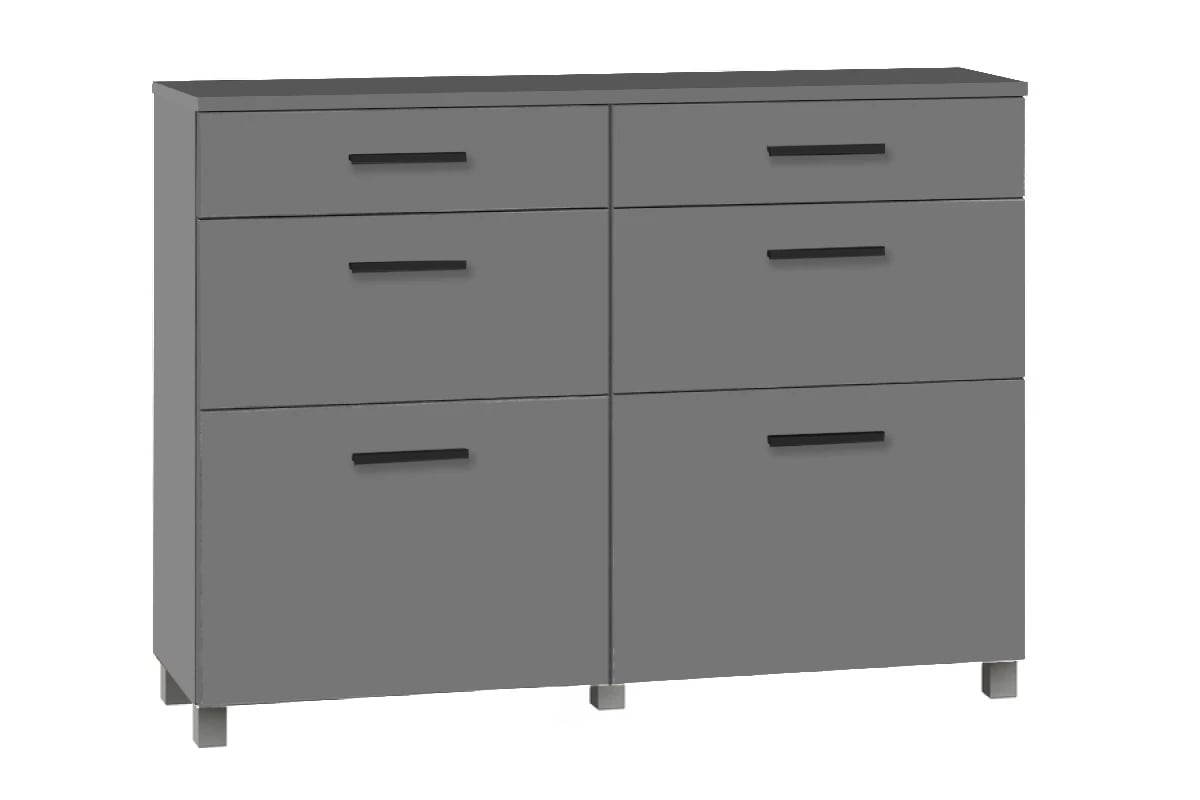 Předsíňová sestava Keri 7 šedá Komoda