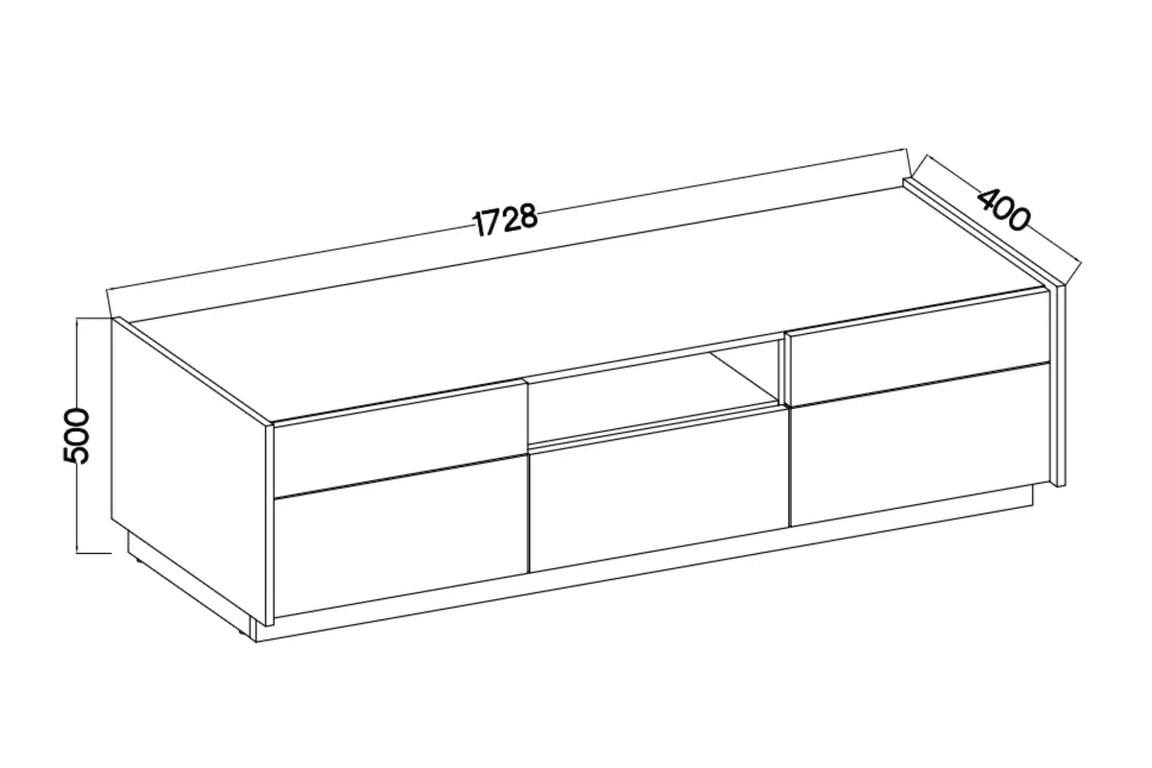 Set mobilier living Beliza I - bej piatră / nuc okapi Complet mobilier pentru camera de zi Beliza I - bez piaskowy / nuc okapi