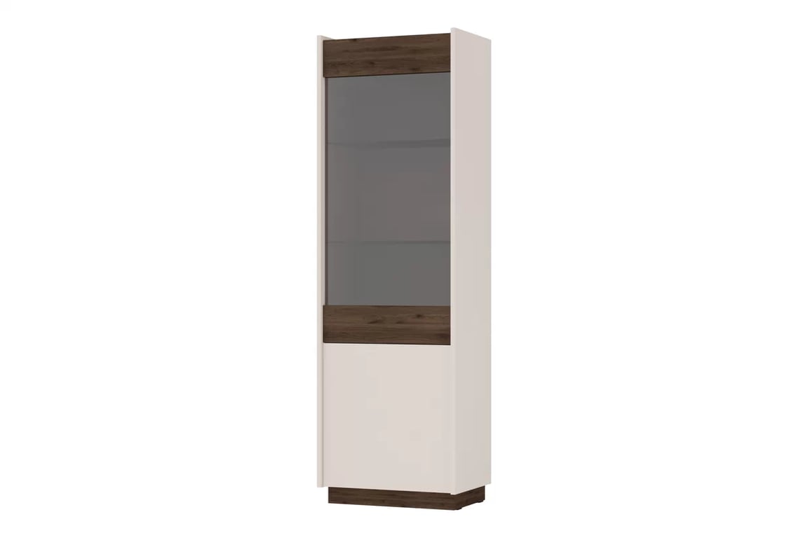 Set mobilier living Beliza I - bej piatră / nuc okapi Complet mobilier pentru camera de zi Beliza I - bez piaskowy / nuc okapi