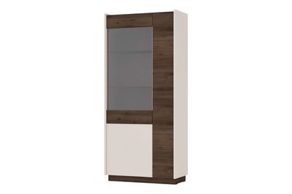 Set mobilier living Beliza I - bej piatră / nuc okapi Complet mobilier pentru camera de zi Beliza I - bez piaskowy / nuc okapi