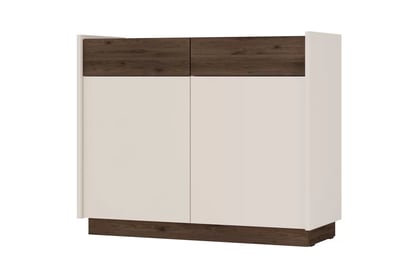 Set mobilier living Beliza III - bej piatră / nuc okapi Complet mobilier pentru camera de zi Beliza III - bez piaskowy / nuc okapi