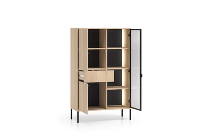 Komplet nábytku pro obývacího pokoje Harmona - dub lindberg Komplet nábytku pro obývacího pokoje Harmona - dub lindberg