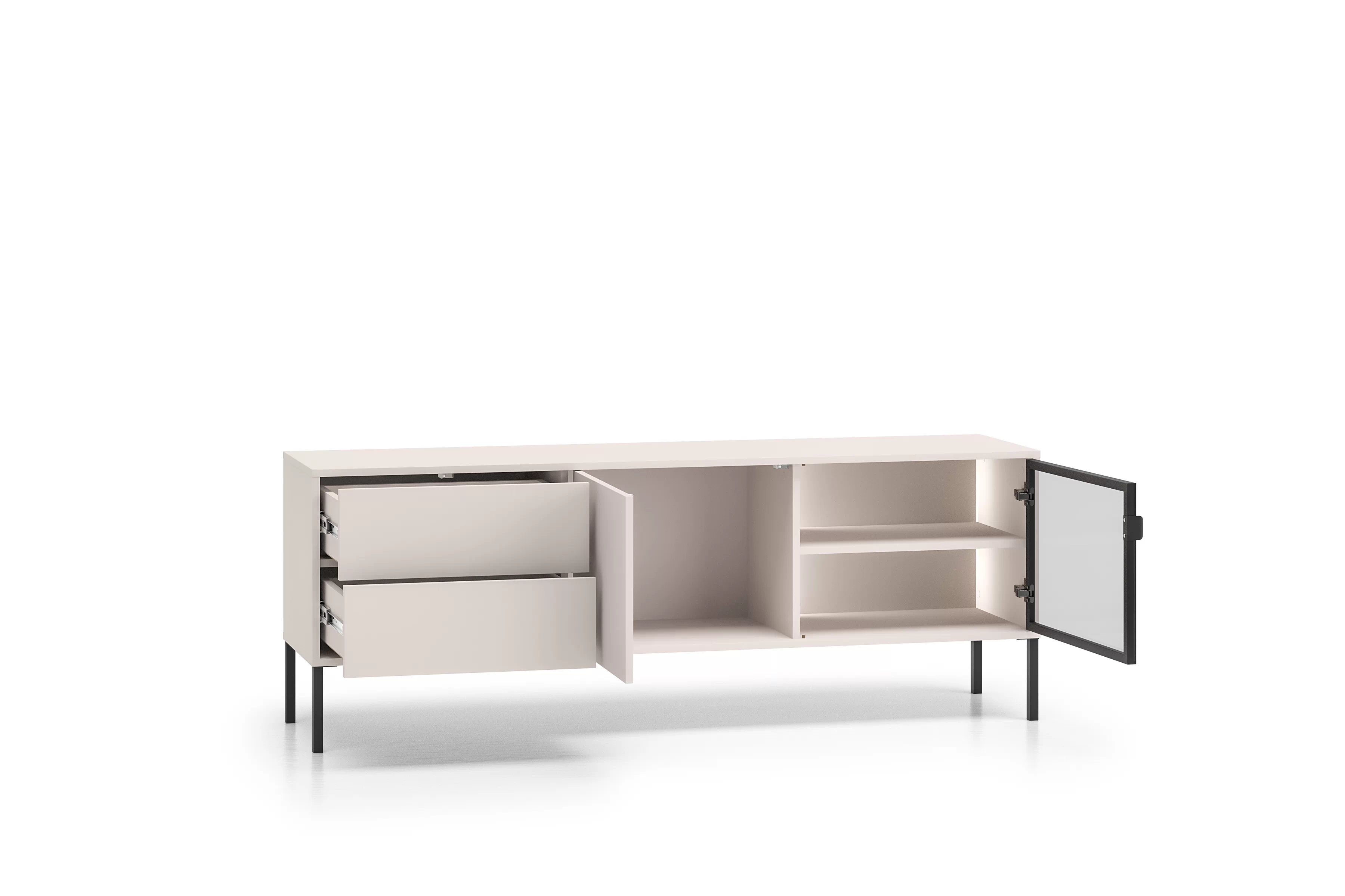 Komplet nábytku pro obývacího pokoje Harmona I - kašmír Komplet nábytku pro obývacího pokoje Harmona I - kašmír