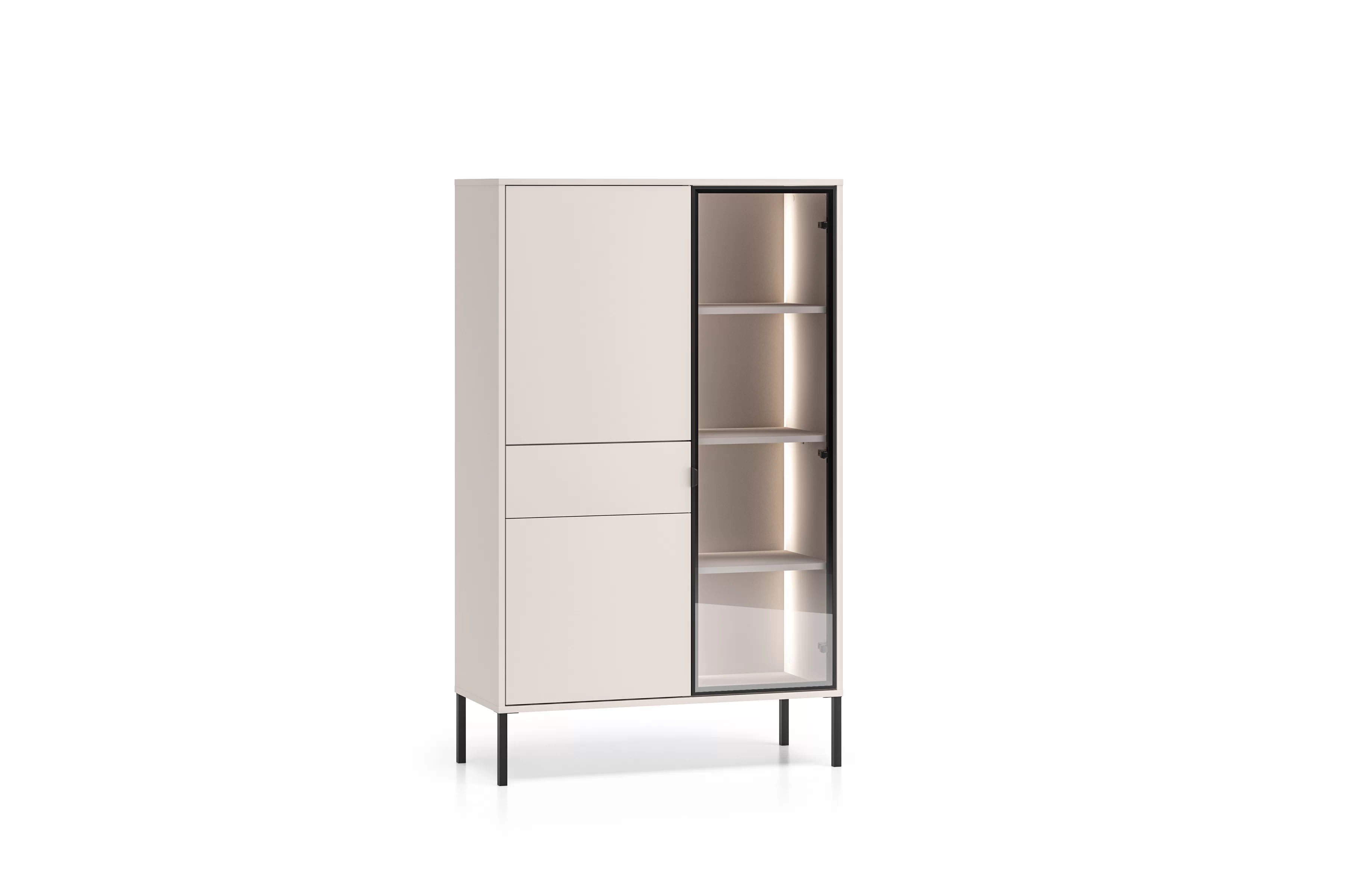 Komplet nábytku pro obývacího pokoje Harmona II - kašmír Komplet nábytku pro obývacího pokoje Harmona II - kašmír