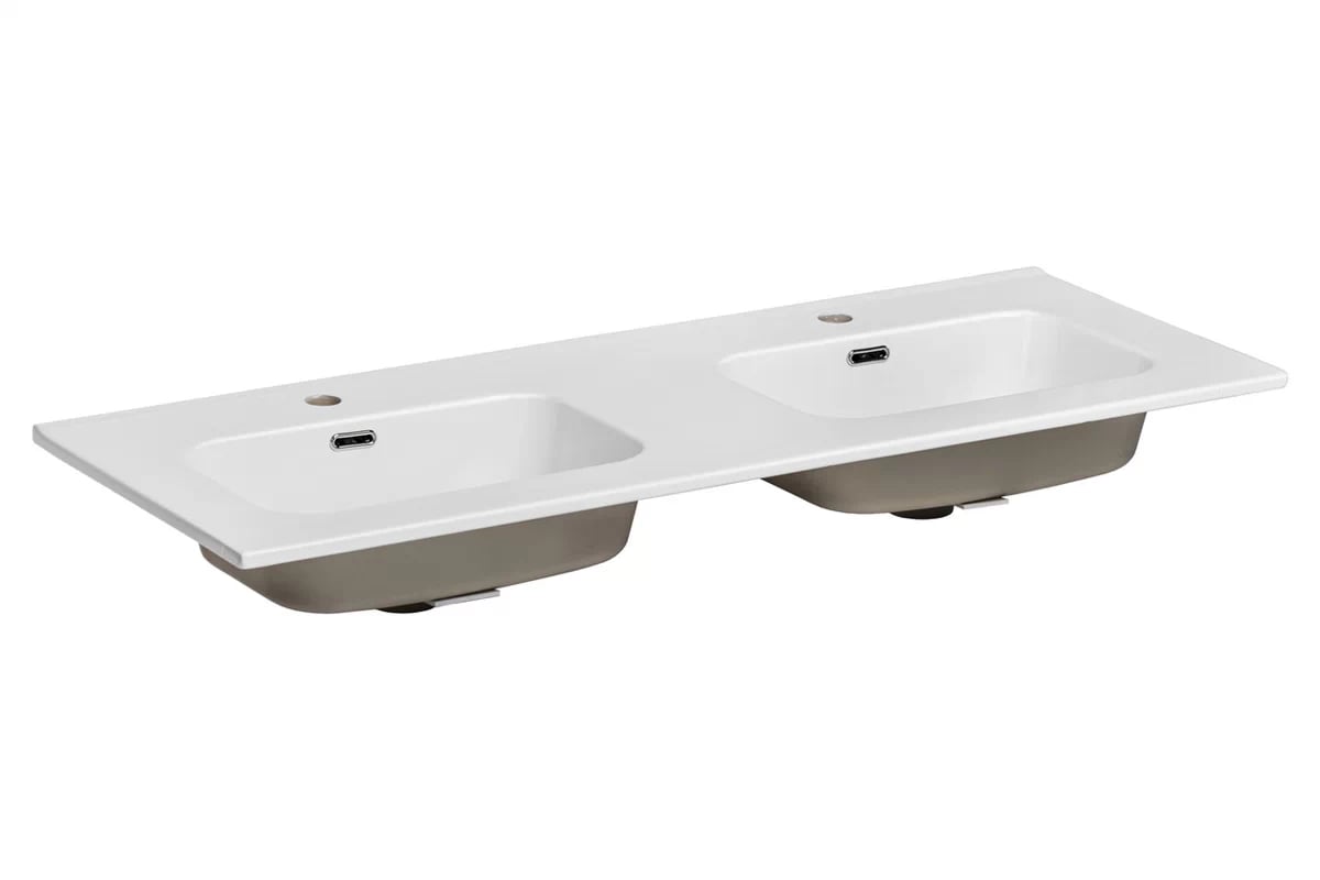 Zostava nábytku do kúpeľne Adel Black III - čierny mat podwojna Umývadlo comad 