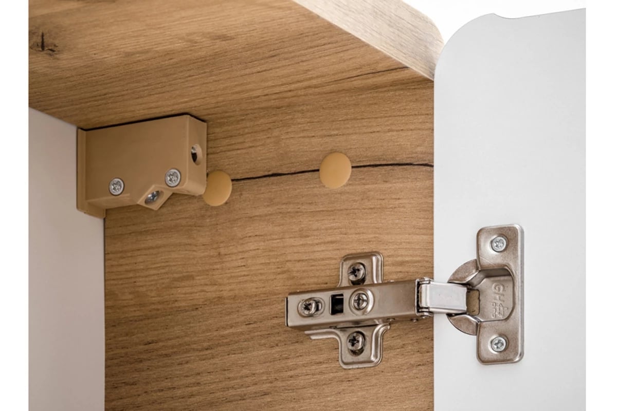 Koupelnová sestava Aruba I - bílá zawiasy w szafce comad