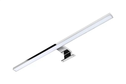 Zostava nábytku do kúpeľne Capri biely lesk/Dub zlatý - 60 cm Lampa led Nábytok bogart 