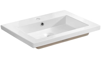 Komplet nábytku do lazienki Brooklin I - Dub craft Umývadlo Biela ceramiczna UM-8070-60