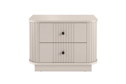 Komplet szafek nocnych Vesper 56 cm - kašmír / čierny úchyty Komplet szafek nocnych Vesper 56 cm - kašmír / čierny úchyty